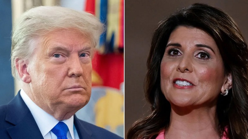 WATCH: Outrage as Trump Instantly 'Embarrasses' Nikki Haley After She ...